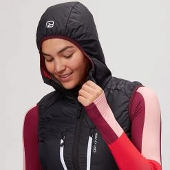 Ortovox Women's Vests Swisswool Piz Boe Vest Women's -Outlet Snow Traverse Store BLARAV D5