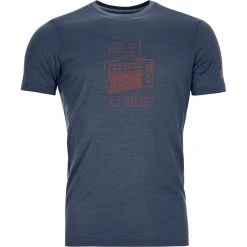 Ortovox Men's Hike & Camp Shirts 150 Cool Radio T Shirt Men's