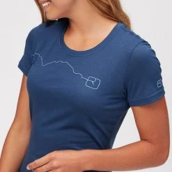 Ortovox Women's Hike & Camp Tops 120 Tec Mountain T Shirt Women's -Outlet Snow Traverse Store BLULAK D4 1