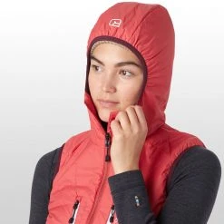 Ortovox Women's Vests Swisswool Piz Boe Vest Women's -Outlet Snow Traverse Store BLU D5