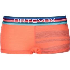Ortovox Women's Underwear 185 Rock'N'Wool Hot Pant Women's -Outlet Snow Traverse Store COR 4