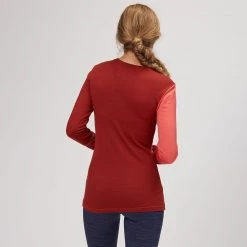 Ortovox Women's Baselayer Tops 185 Rock'N'Wool Long Sleeve Top Women's -Outlet Snow Traverse Store COR D1