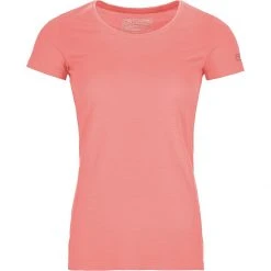 Ortovox Women's Climb Tops 120 Cool Tec Clean T Shirt Women's -Outlet Snow Traverse Store COR D1 3