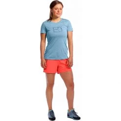 Ortovox Women's Hiking & Climbing Shorts Piz Selva Light Short Women's 16 Ortovox Women's Hiking & Climbing Shorts Piz Selva Light Short Women's -Outlet Snow Traverse Store COR D4 2