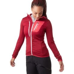 Outlet Snow Traverse Store 13 Ortovox Women's Fleece Jackets Fleece Grid Hoodie Women's