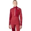 Ortovox Women's Baselayer Tops Fleece Light Zip Neck Top Women's