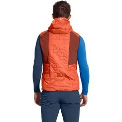 Ortovox Men's Vests Swisswool Piz Boe Vest Men's -Outlet Snow Traverse Store DESORA D1 1