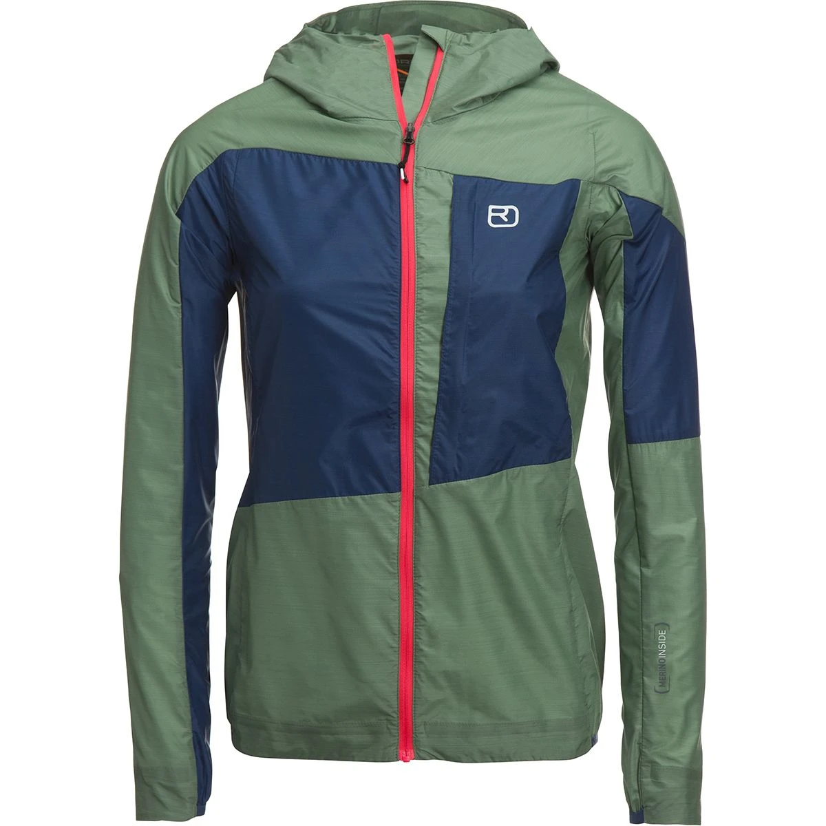 Ortovox Women's Wind Jackets Merino Windbreaker Jacket Women's 7 Ortovox Women's Wind Jackets Merino Windbreaker Jacket Women's - Image 7