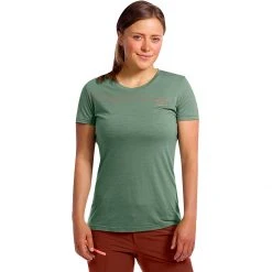 Ortovox Women's Hike & Camp Tops 120 Tec Mountain T Shirt Women's -Outlet Snow Traverse Store GREFOR 6