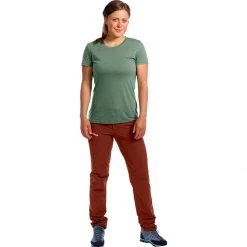Ortovox Women's Hike & Camp Tops 120 Tec Mountain T Shirt Women's -Outlet Snow Traverse Store GREFOR D3 1