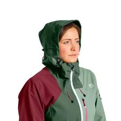 Ortovox Women's Technical Shell Jackets Ortler 3L Jacket Women's 34 Ortovox Women's Technical Shell Jackets Ortler 3L Jacket Women's -Outlet Snow Traverse Store GREFOR D4 2