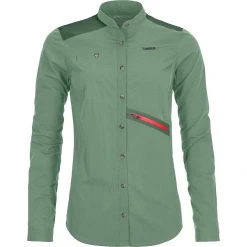 Ortovox Women's Long-Sleeve Tops Merino Ashby Shirt Women's -Outlet Snow Traverse Store GREISA D1 2