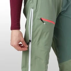 Ortovox Women's Ski Pants & Bibs Ortler 3L Pant Women's -Outlet Snow Traverse Store GREISA D3 1