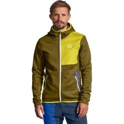 Ortovox Men's Fleece Jackets Fleece Hoodie Men's -Outlet Snow Traverse Store GREMOS