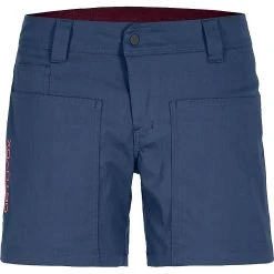 Ortovox Women's Hiking & Climbing Shorts Engadin Short Women's -Outlet Snow Traverse Store NIGBLU 5