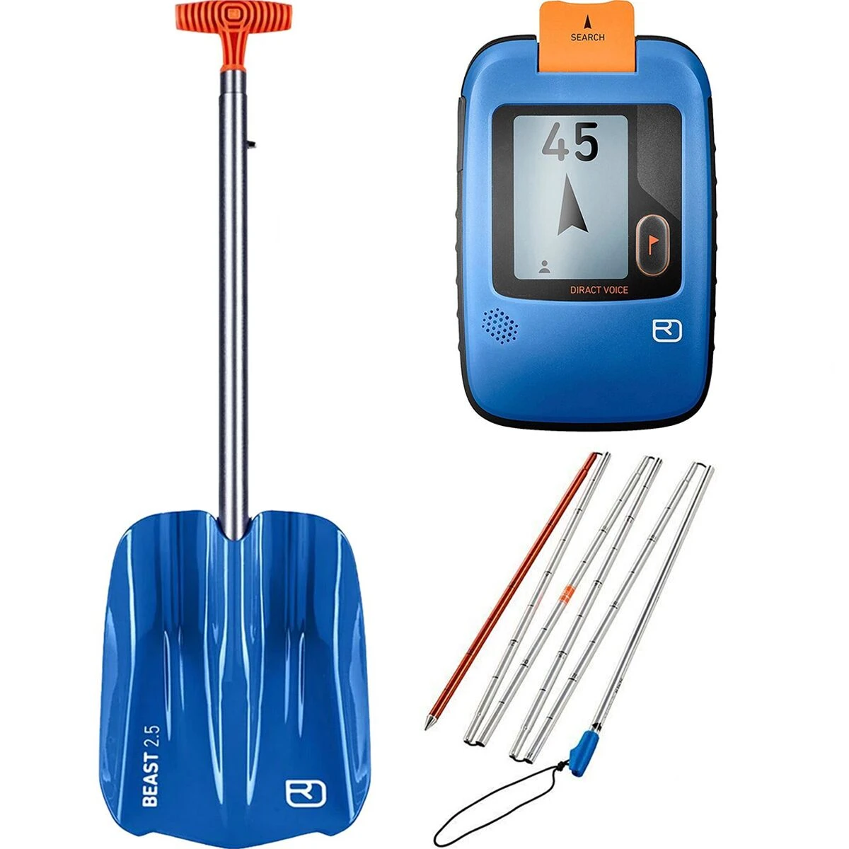Ortovox Avalanche Safety Rescue Set Diract Voice 1 Ortovox Avalanche Safety Rescue Set Diract Voice