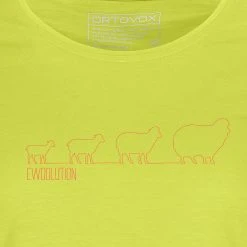 Ortovox Women's Hike & Camp Tops 150 Cool Ewoolution T Shirt Women's -Outlet Snow Traverse Store PRI D2
