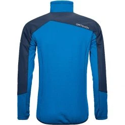 Ortovox Men's Synthetic Insulation Jackets Westalpen Swisswool Hybrid Jacket Men's -Outlet Snow Traverse Store SAFBLU D1 1