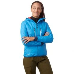 Ortovox Women's Ski Jackets Swisswool Piz Boe Jacket Women's -Outlet Snow Traverse Store SKYBLU 6