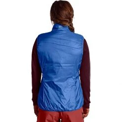Ortovox Women's Vests Swisswool Piz Grisch Vest Women's -Outlet Snow Traverse Store SKYBLU D1 3