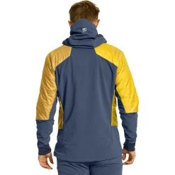 Ortovox Men's Softshell Jackets Piz Palu Swisswool Jacket Men's 17 Ortovox Men's Softshell Jackets Piz Palu Swisswool Jacket Men's -Outlet Snow Traverse Store YEL D2 1