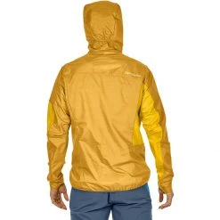 Ortovox Men's Windbreakers Merino Windbreaker Men's -Outlet Snow Traverse Store YEL D2