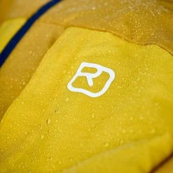 Ortovox Men's Windbreakers Merino Windbreaker Men's -Outlet Snow Traverse Store YEL D3